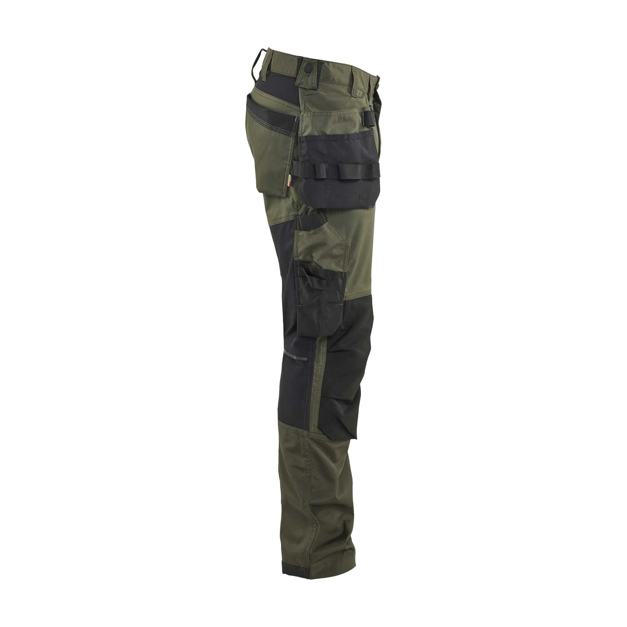 BLAKLADER 17501832 | Craftsman trousers with stretch Work Trousers Men - twill fabric